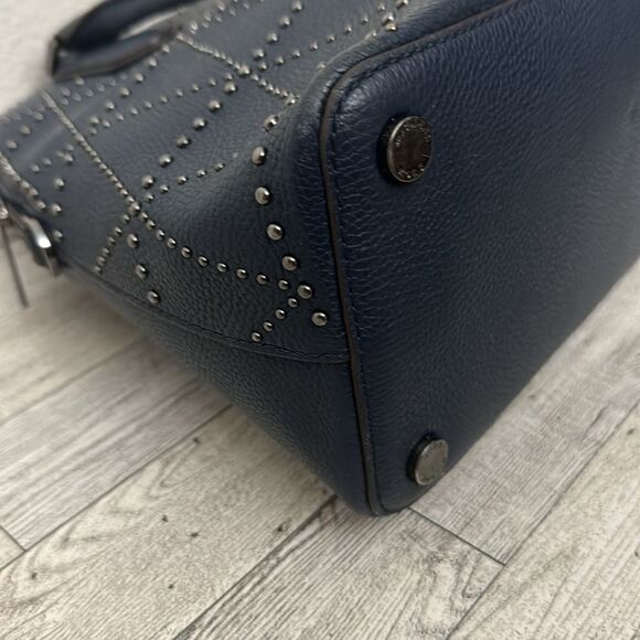 Michael Kors Adele Studded Leather Dome Bag - Picture 10 of 15